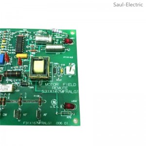 GE 531X167MFRALG1 Motor Field Remote circuit board guaranteed quality