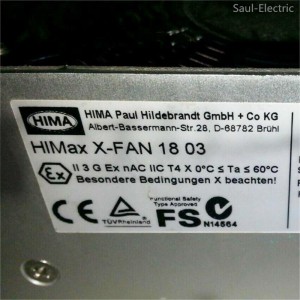 HIMA X-FAN 1803 Control system module Worry-free after-sales Guaranteed Quality