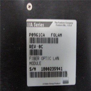 In Stock FOXBORO-P0961FX-P0961CA PLC DCS MODULE